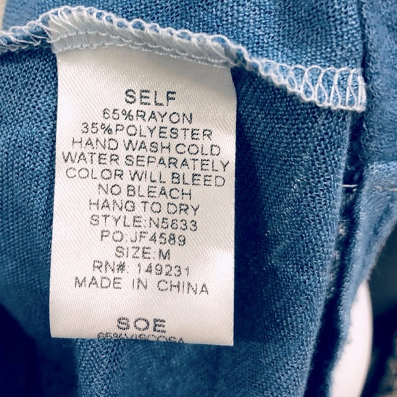 ♦️1 Left♦️NWT-Kori-Cold Shoulder Twist Tie Front Women - Measurements in Pics - Picture 8 of 16